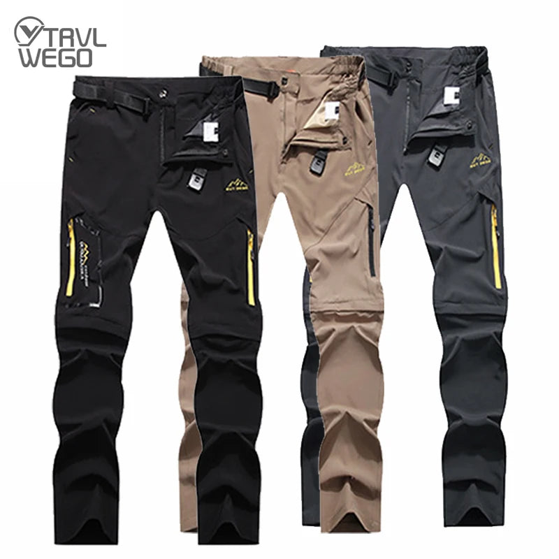 Pantalon de randonnée pour homme – Pantalon de camping et de trekking respirant avec poches