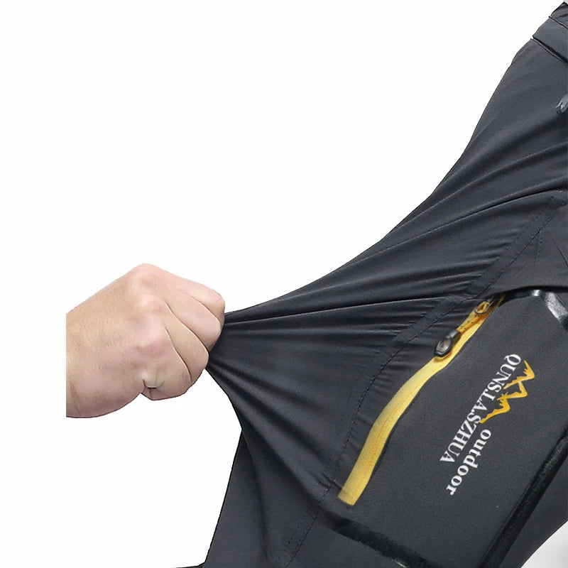 Pantalon de randonnée pour homme – Pantalon de camping et de trekking respirant avec poches