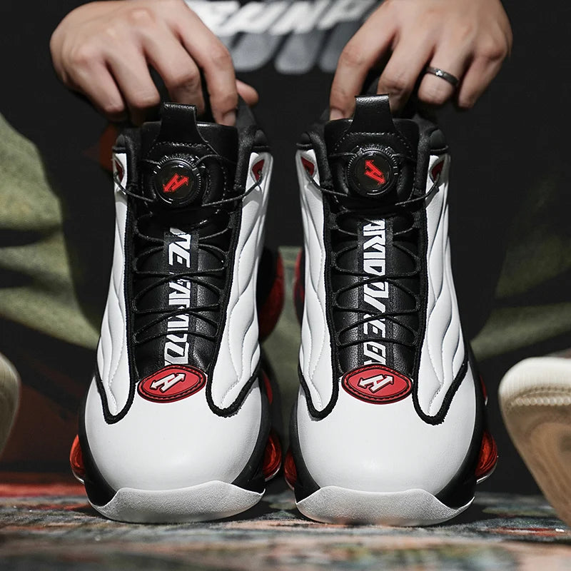 Herren Basketballschuhe Atmungsaktiv – Dämpfende Sportschuhe Rutschfest