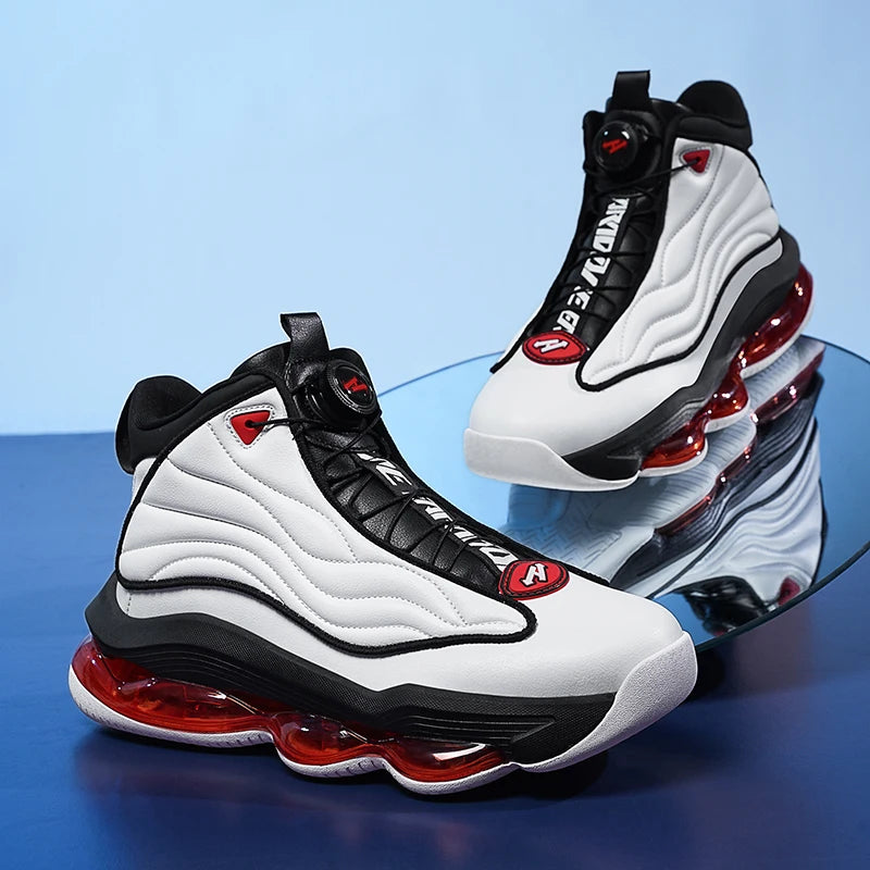 Herren Basketballschuhe Atmungsaktiv – Dämpfende Sportschuhe Rutschfest
