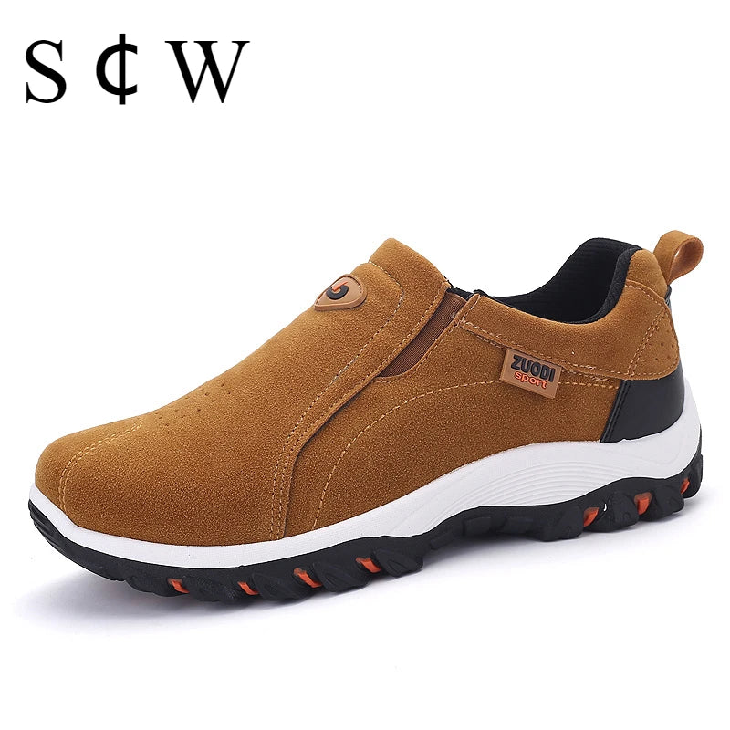 Herren Sneaker Outdoor Leicht – Walking Wanderschuhe Atmungsaktiv Übergröße