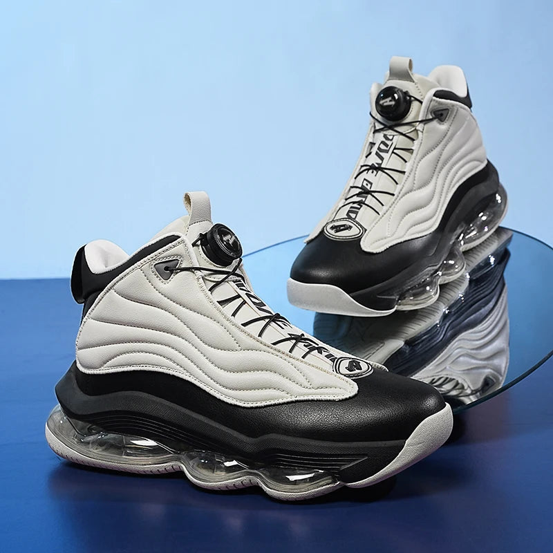 Herren Basketballschuhe Atmungsaktiv – Dämpfende Sportschuhe Rutschfest