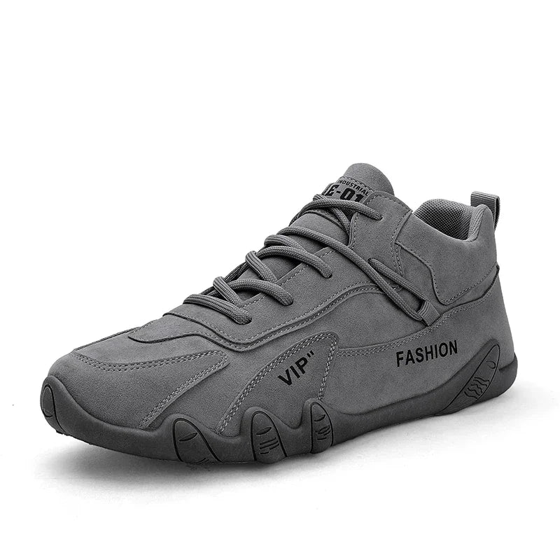 Herren Stiefeletten Casual – Schnür-Boots Rutschfest für Arbeit & Freizeit