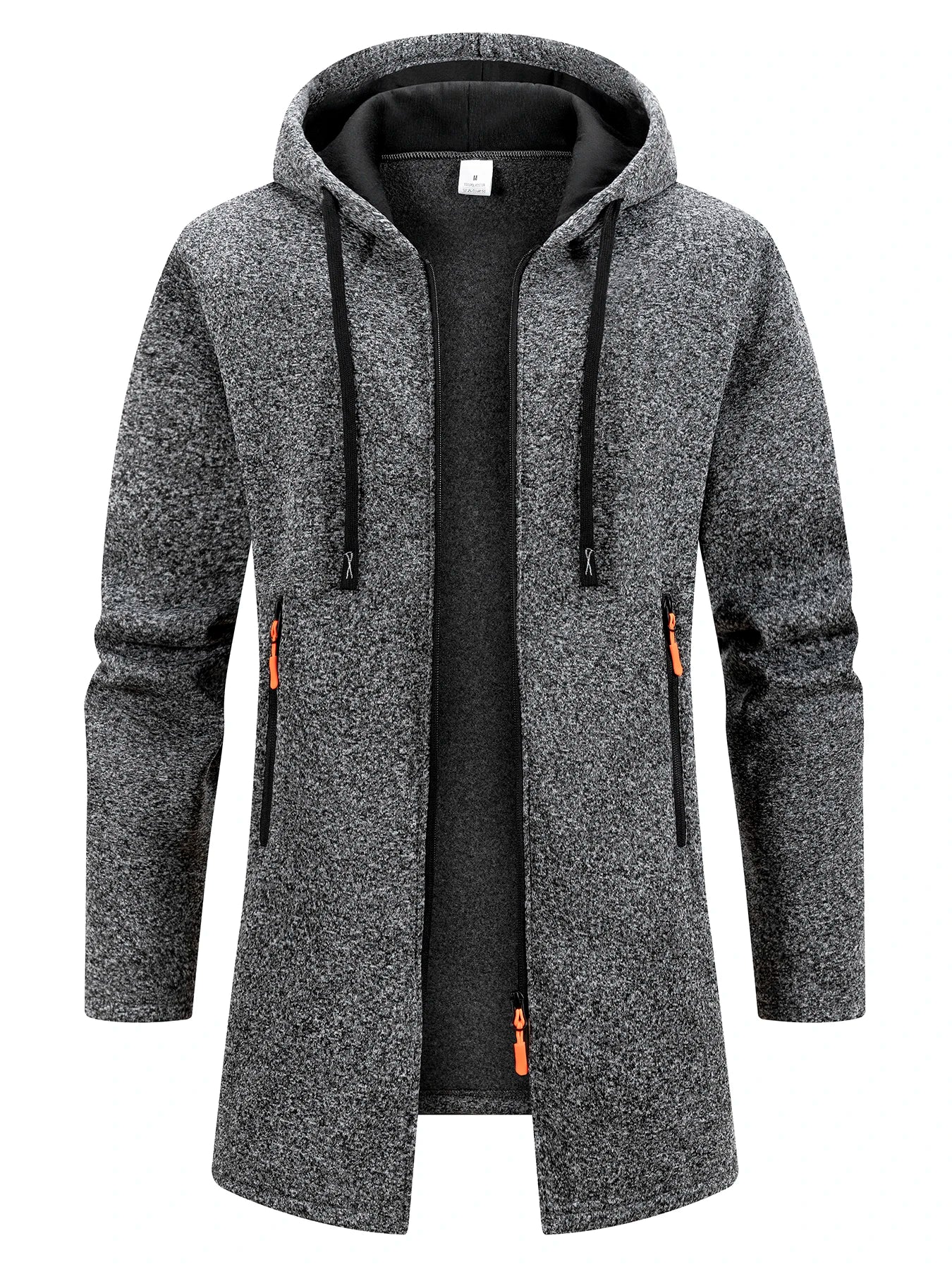Herren Hoodie Oversize Streetwear – Winter Trainingsanzug Jacke mit Reißverschluss
