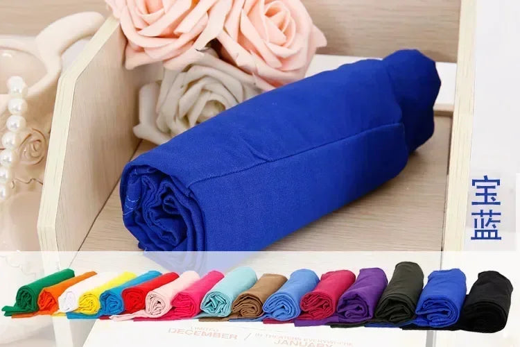 Leggings en coton taille haute pour femme - Pantalons extensibles disponibles en 15 couleurs jusqu'à la taille 6XL