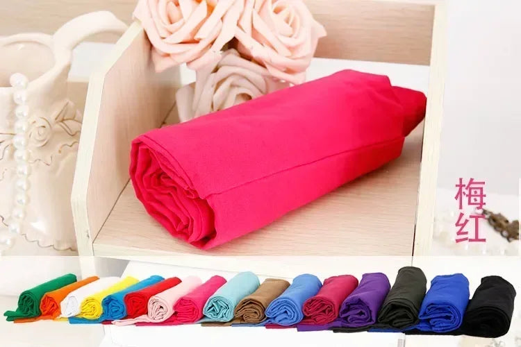 Leggings en coton taille haute pour femme - Pantalons extensibles disponibles en 15 couleurs jusqu'à la taille 6XL