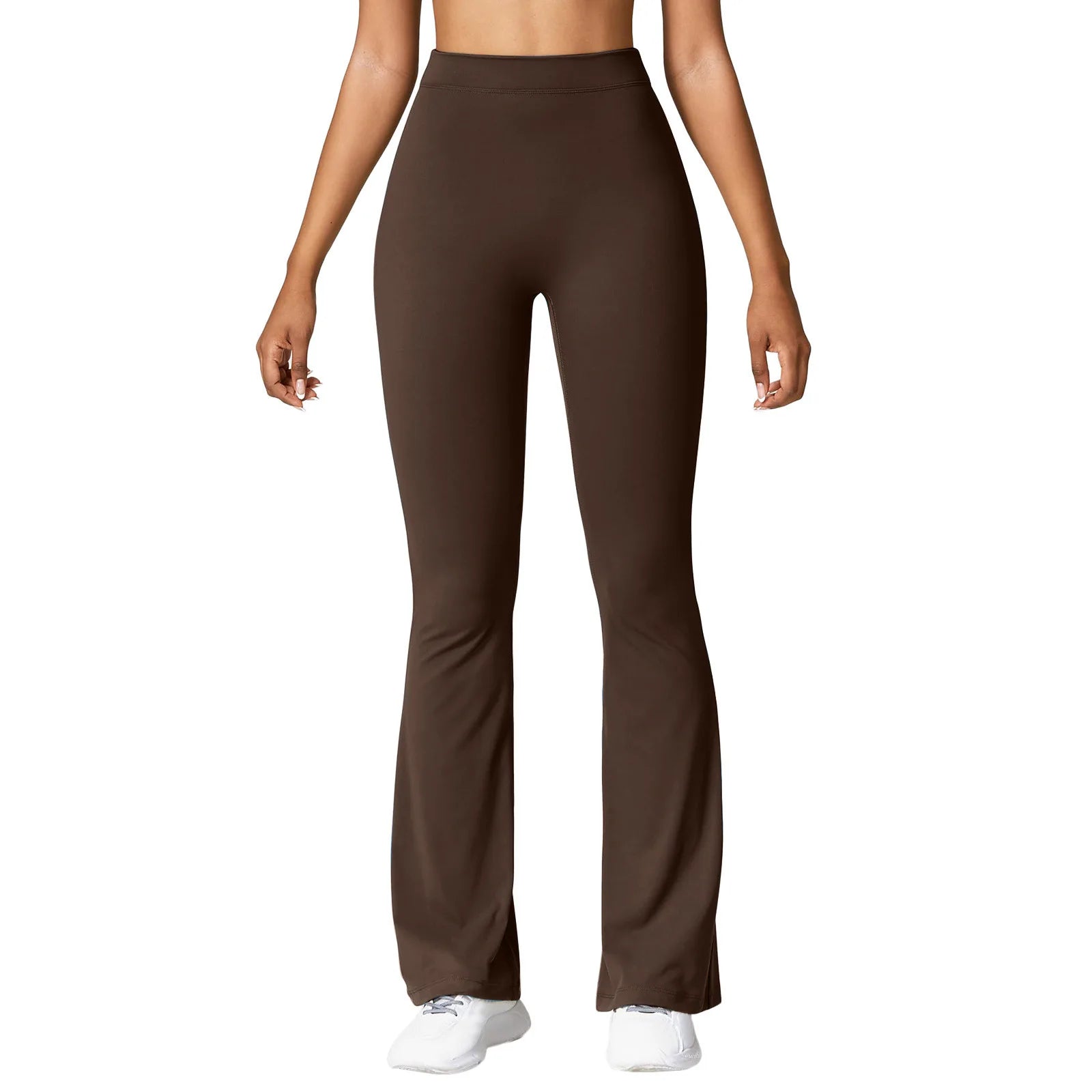 Leggings de sport taille haute pour femme – Pantalon de gym push-up dos en V