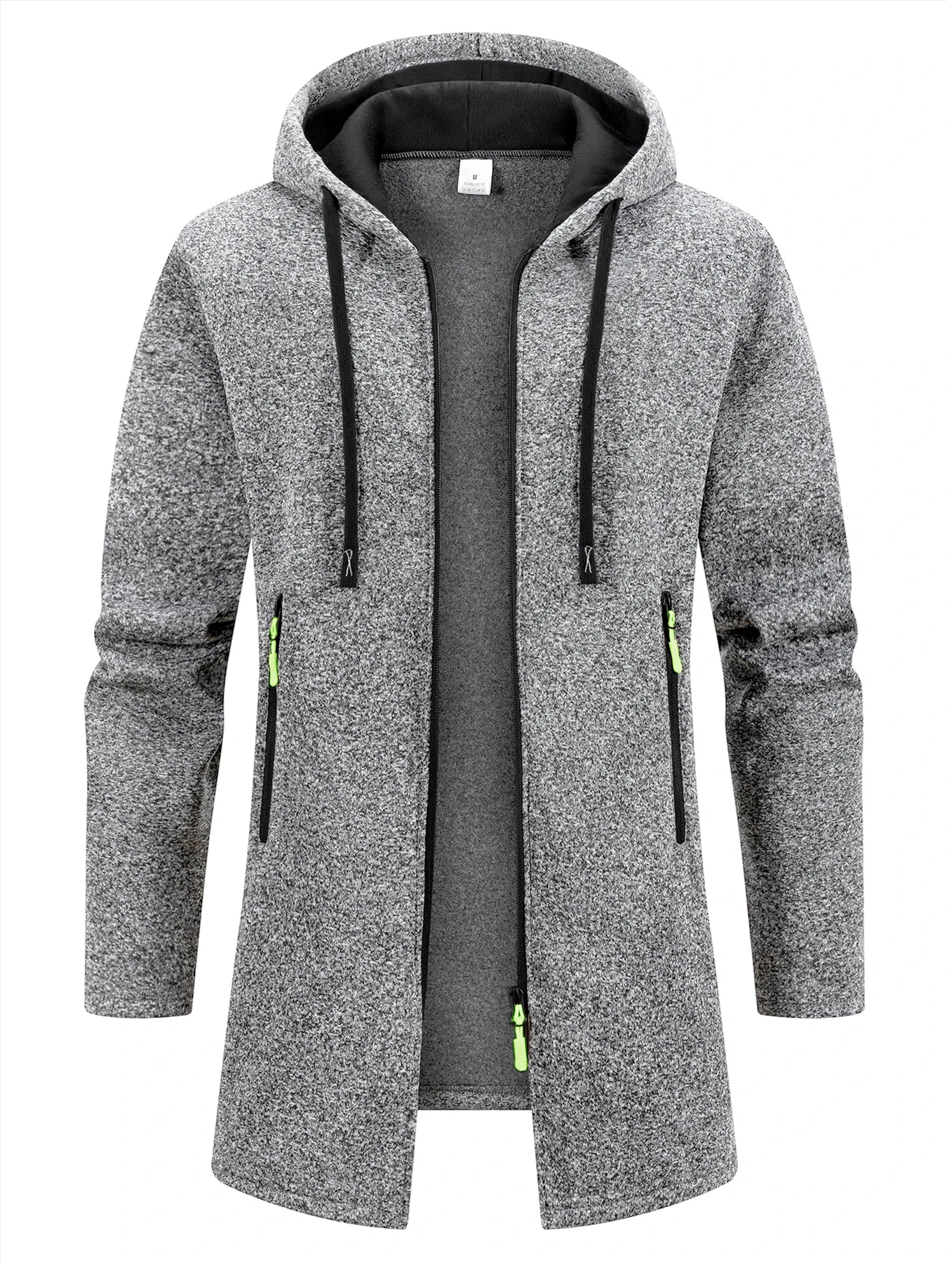 Herren Hoodie Oversize Streetwear – Winter Trainingsanzug Jacke mit Reißverschluss