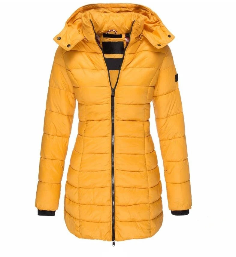 Damen Hoodie Jacke mit Reißverschluss – Sweatjacke Kapuze Slim Fit