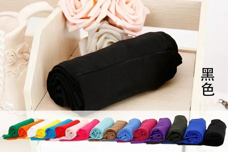 Leggings en coton taille haute pour femme - Pantalons extensibles disponibles en 15 couleurs jusqu'à la taille 6XL