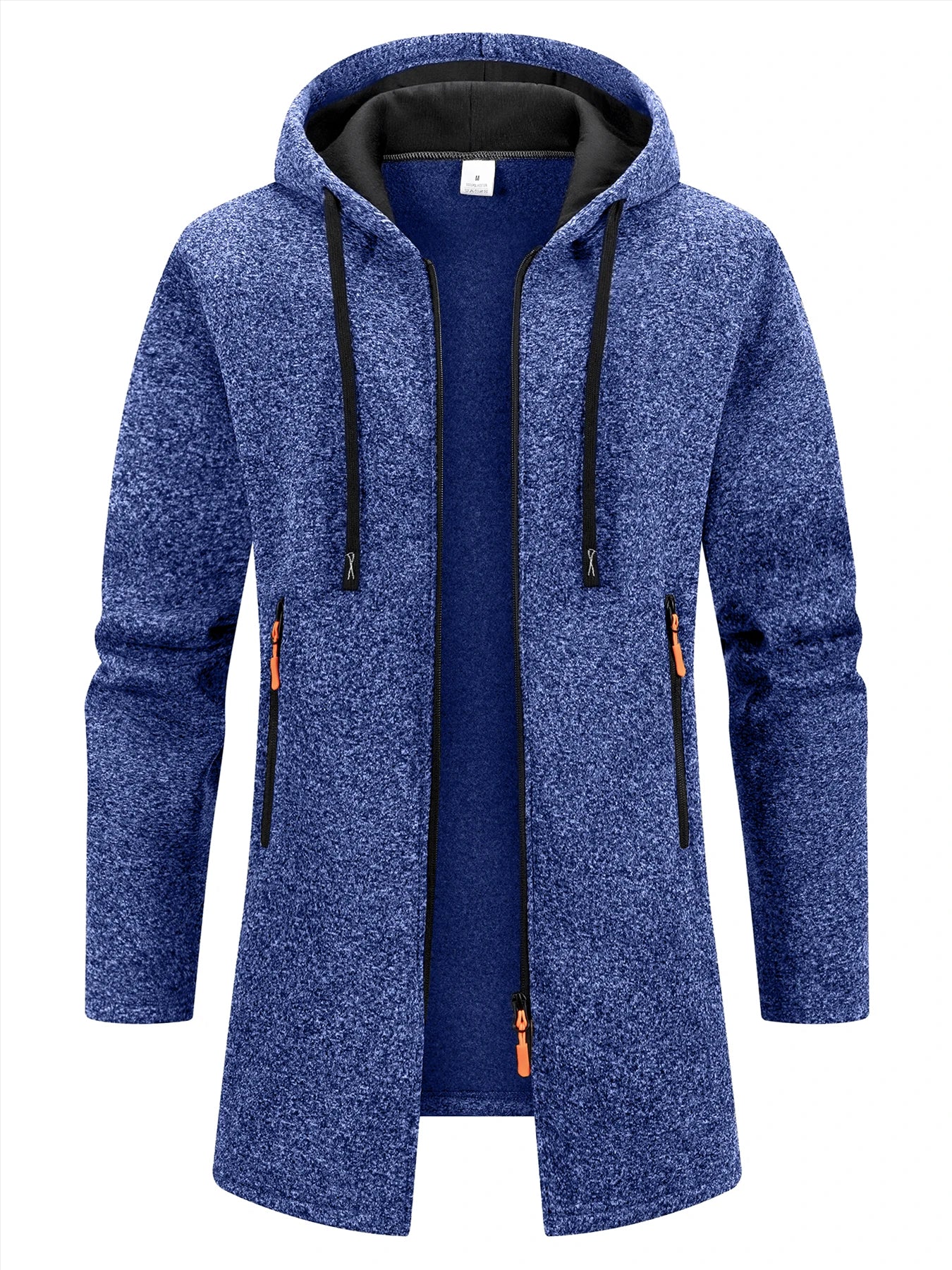 Herren Hoodie Oversize Streetwear – Winter Trainingsanzug Jacke mit Reißverschluss