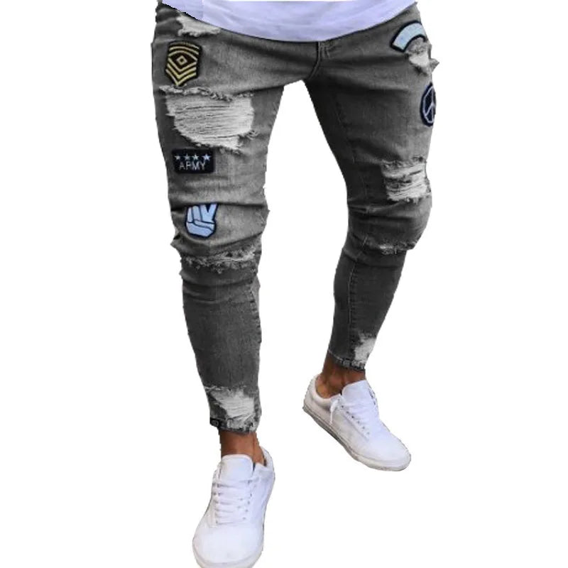 Herren Jeans Stretch Schwarz – Business Casual Denim Hose Regular Fit