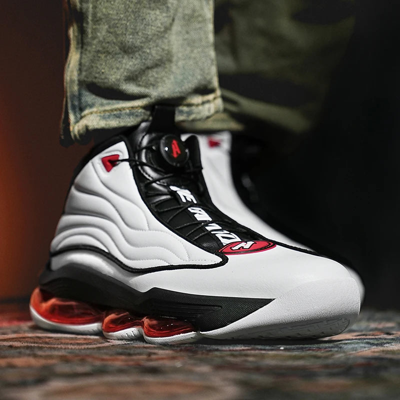 Herren Basketballschuhe Atmungsaktiv – Dämpfende Sportschuhe Rutschfest