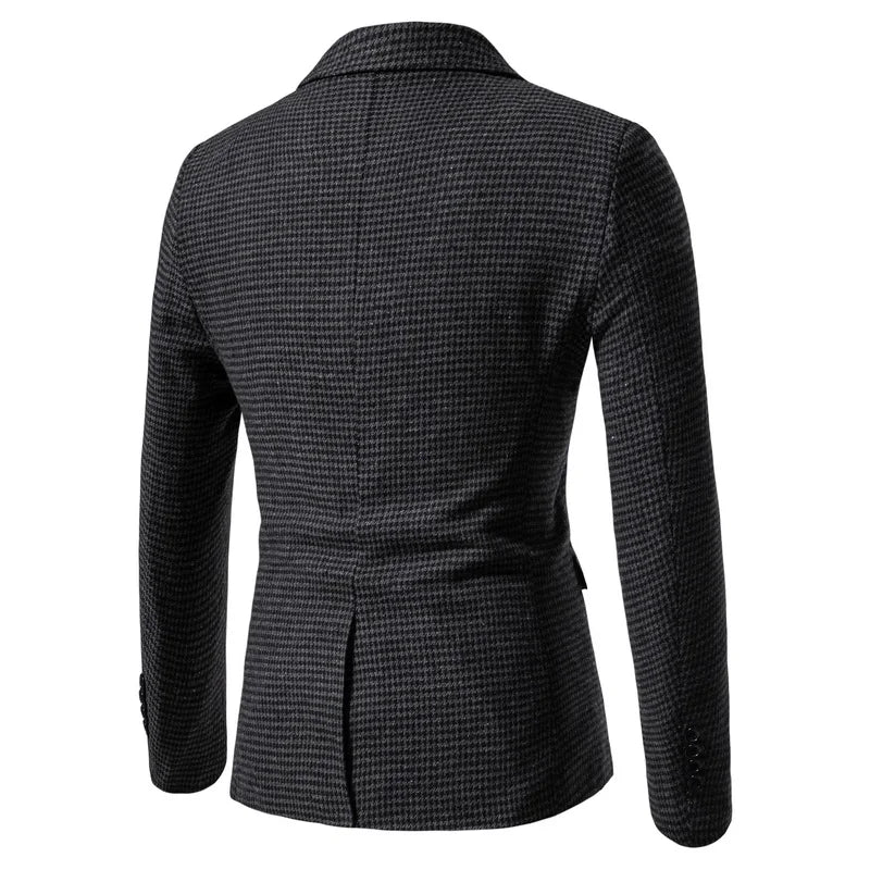 Herren Blazer Slim Fit – Casual Anzugjacke für Herbst & Business Casual