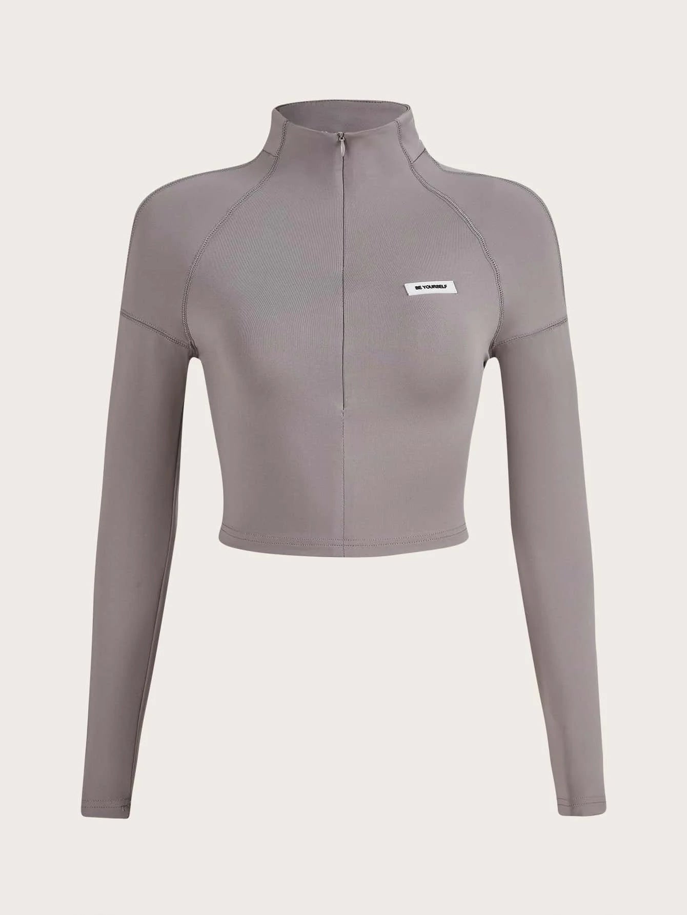Damen Sport Langarmshirt Slim Fit – Fitness Top Atmungsaktiv Casual