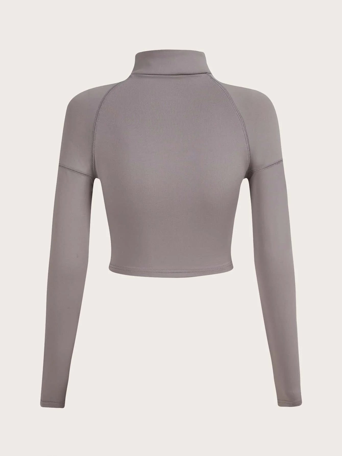 Damen Sport Langarmshirt Slim Fit – Fitness Top Atmungsaktiv Casual