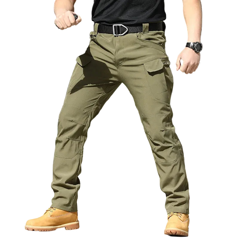 Herren Cargo Hose Taktisch – Outdoor Arbeitshose Multi-Taschen Stretch