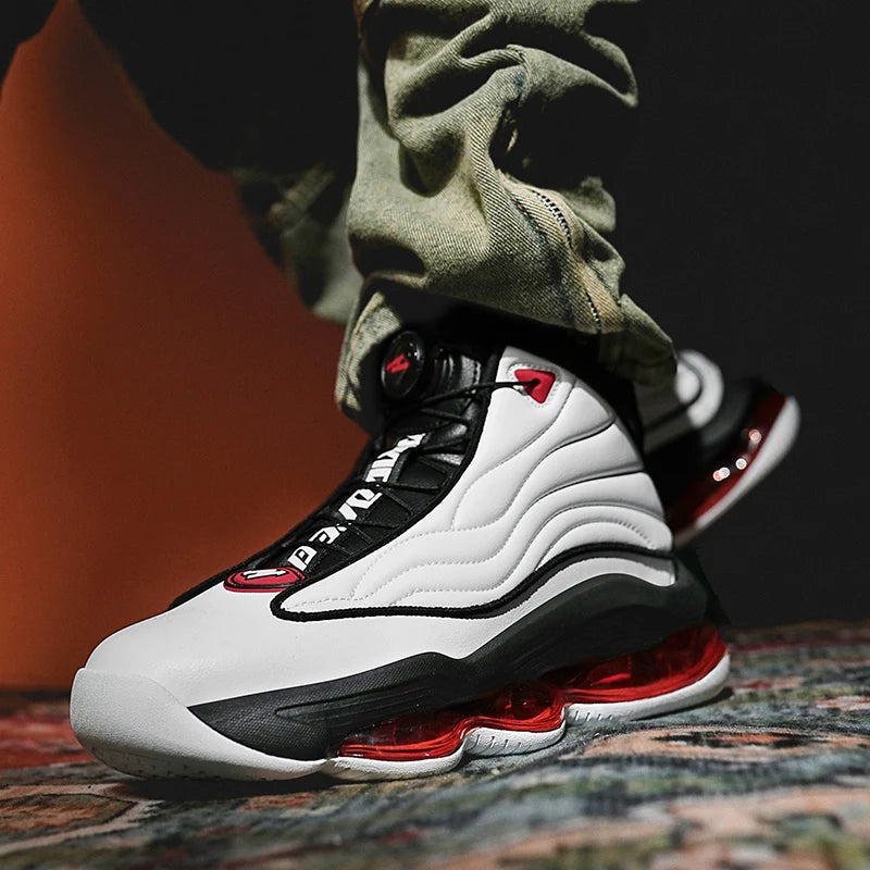 Herren Basketballschuhe Atmungsaktiv – Dämpfende Sportschuhe Rutschfest