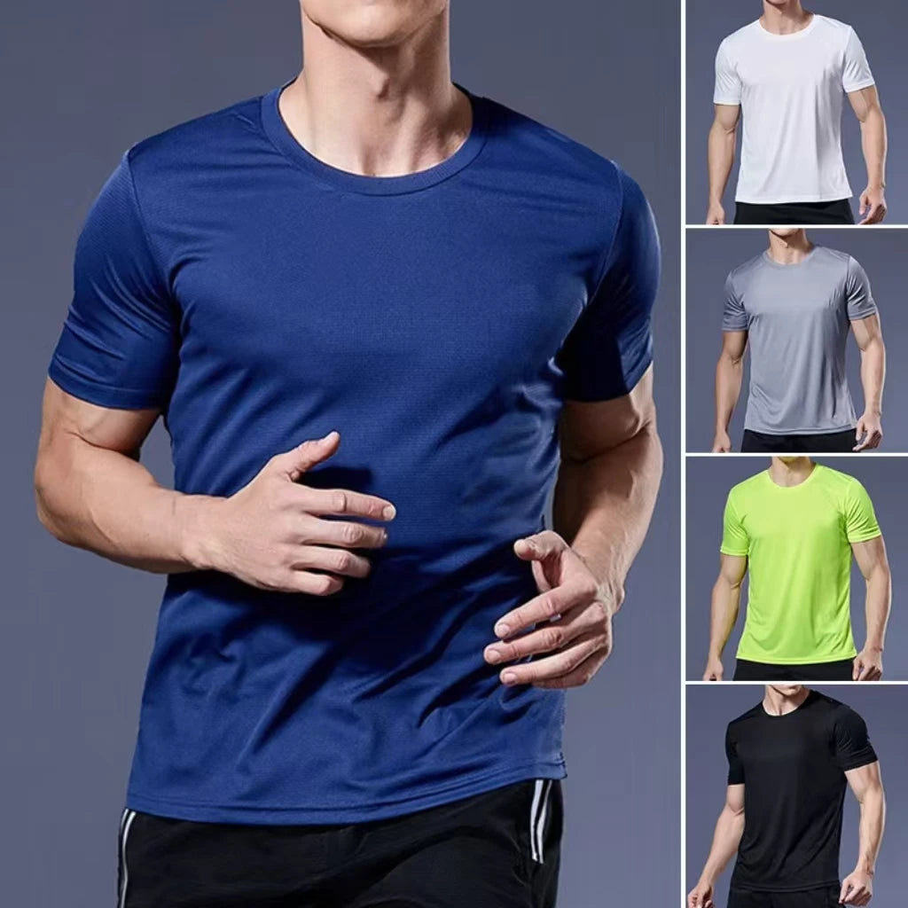 Herren Sport T-Shirt Quick Dry – Leichtes Laufshirt für Fitness & Training