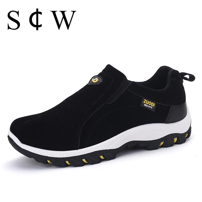 Herren Sneaker Outdoor Leicht – Walking Wanderschuhe Atmungsaktiv Übergröße