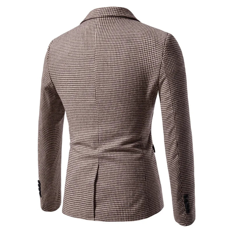 Herren Blazer Slim Fit – Casual Anzugjacke für Herbst & Business Casual
