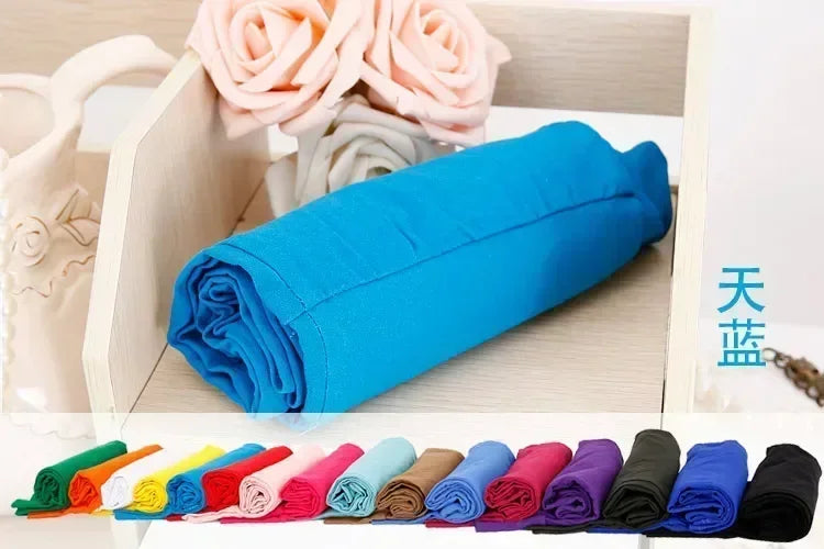 Leggings en coton taille haute pour femme - Pantalons extensibles disponibles en 15 couleurs jusqu'à la taille 6XL
